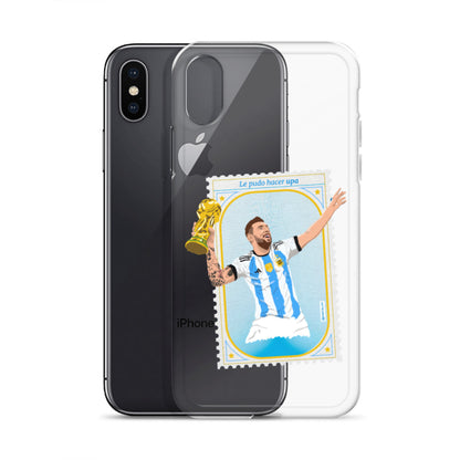 Messi's Lucky stamp ARG Clear Case for iPhone® - The 90+ Minute