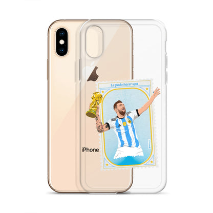 Messi's Lucky stamp ARG Clear Case for iPhone® - The 90+ Minute