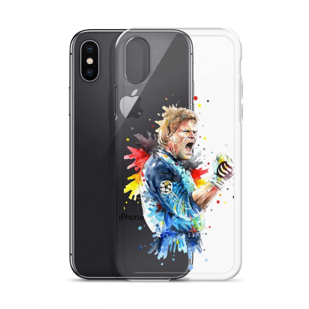 Germany Oliver Kahn Vintage Clear Case for iPhone® - The 90+ Minute