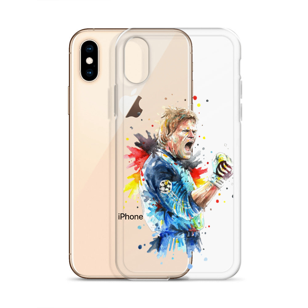 Germany Oliver Kahn Vintage Clear Case for iPhone® - The 90+ Minute