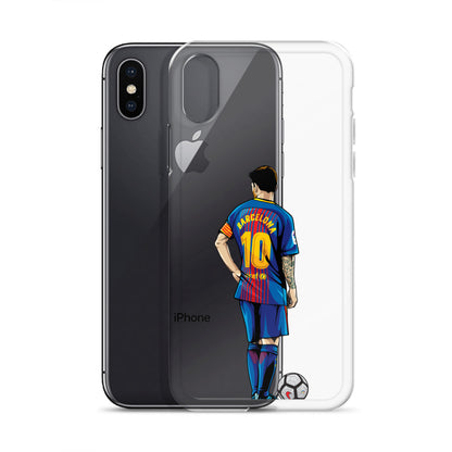 Messi's Last Game with Barcelona Clear Case for iPhone®