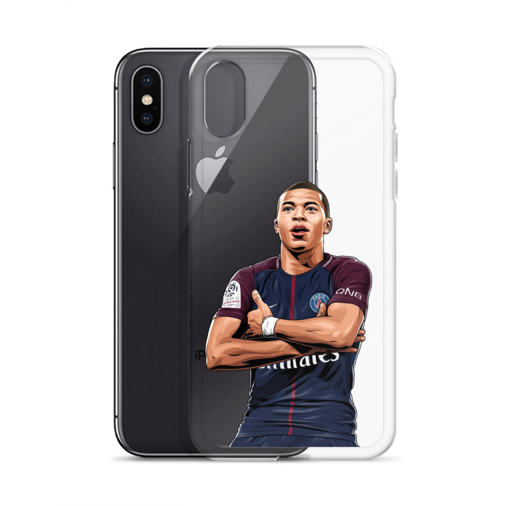 Mbappe Goal Celebration Clear Case for iPhone®