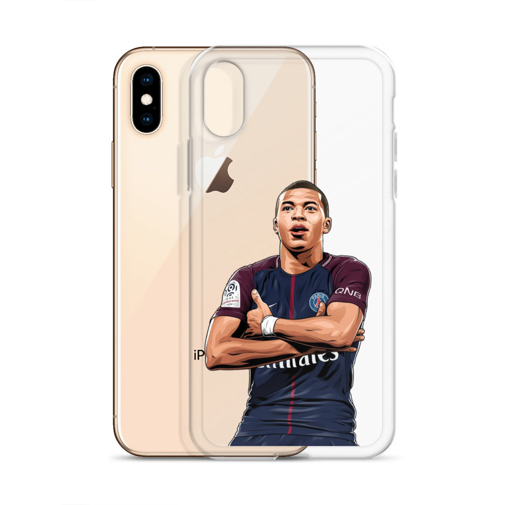 Mbappe Goal Celebration Clear Case for iPhone®