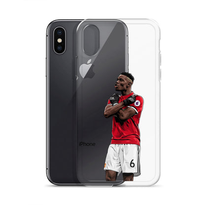 Pogba United #6 Clear Case for iPhone®