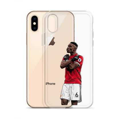 Pogba United #6 Clear Case for iPhone®