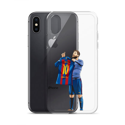 El Clasico Iconic Messi Celebration Clear Case for iPhone®