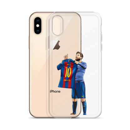 El Clasico Iconic Messi Celebration Clear Case for iPhone®