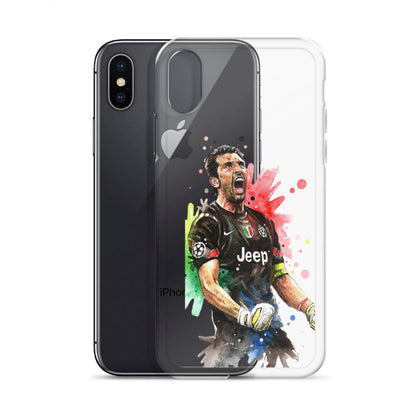 Buffon Juventus Vintage Clear Case for iPhone®