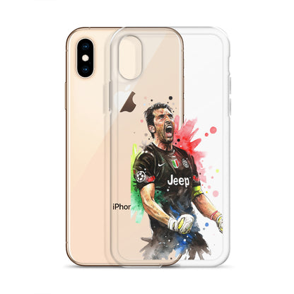 Buffon Juventus Vintage Clear Case for iPhone®