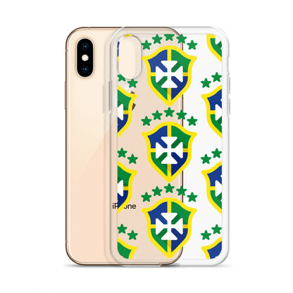 Brazil Crest Clear Case for iPhone®