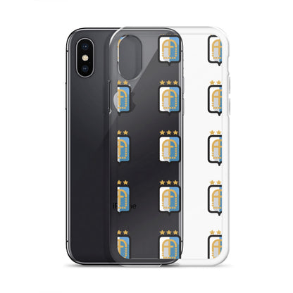 Argentina Vintage Logo 3 Stars Clear Case for iPhone®