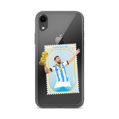 Messi's Lucky stamp ARG Clear Case for iPhone® - The 90+ Minute