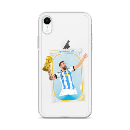 Messi's Lucky stamp ARG Clear Case for iPhone® - The 90+ Minute