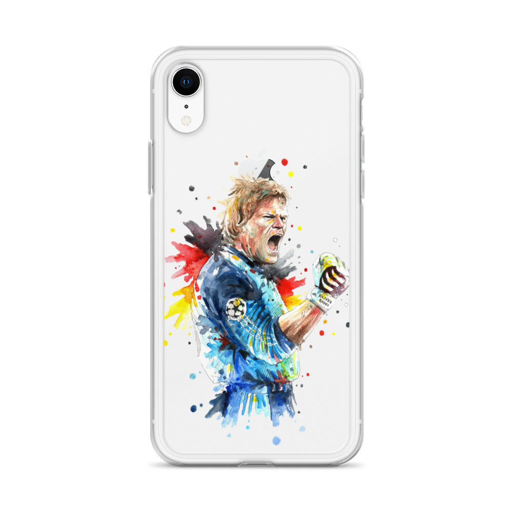 Germany Oliver Kahn Vintage Clear Case for iPhone® - The 90+ Minute