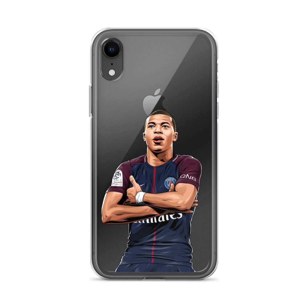 Mbappe Goal Celebration Clear Case for iPhone®