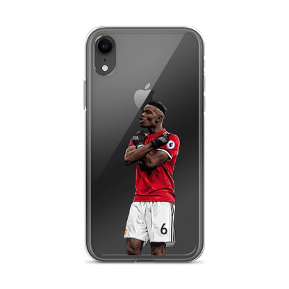 Pogba United #6 Clear Case for iPhone®