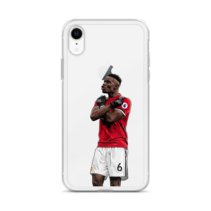 Pogba United #6 Clear Case for iPhone®