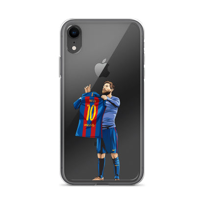 El Clasico Iconic Messi Celebration Clear Case for iPhone®