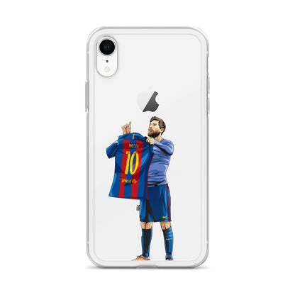 El Clasico Iconic Messi Celebration Clear Case for iPhone®