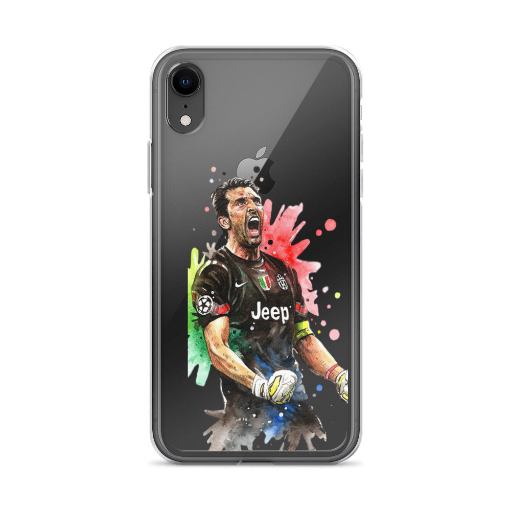 Buffon Juventus Vintage Clear Case for iPhone®