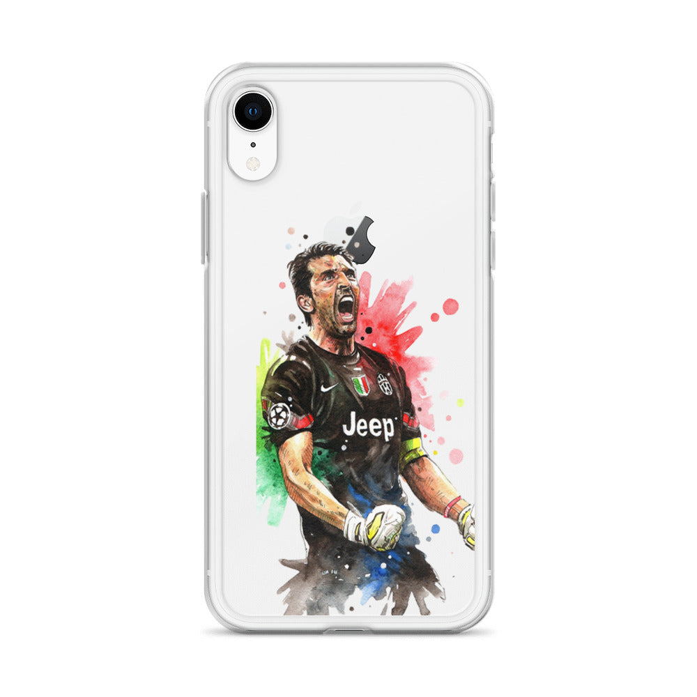 Buffon Juventus Vintage Clear Case for iPhone®