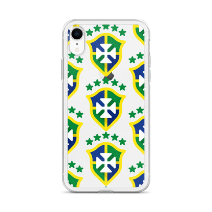 Brazil Crest Clear Case for iPhone®