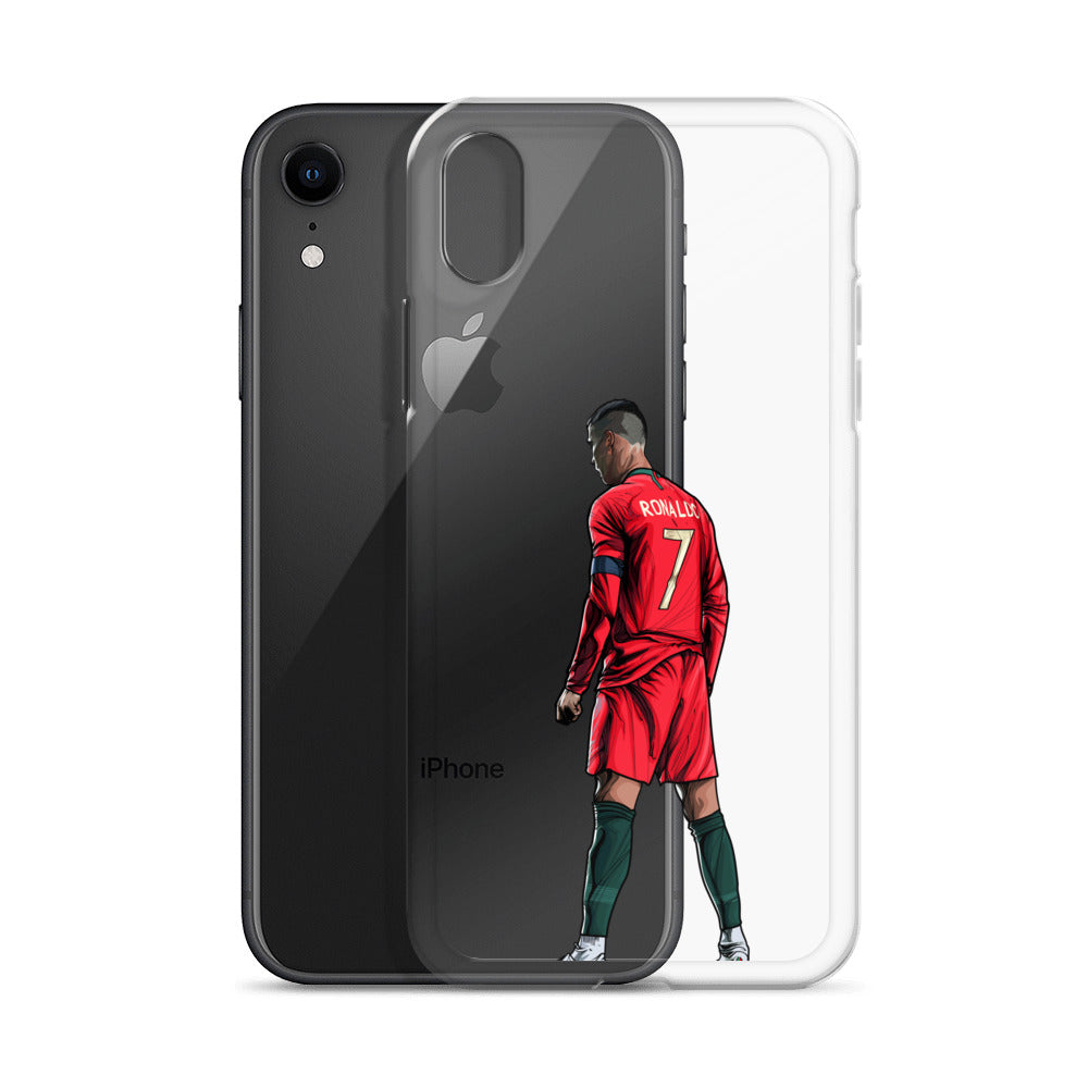 CR7 Free Kick Pose Portugal Clear Case for iPhone®