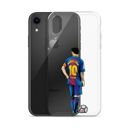 Messi's Last Game with Barcelona Clear Case for iPhone®