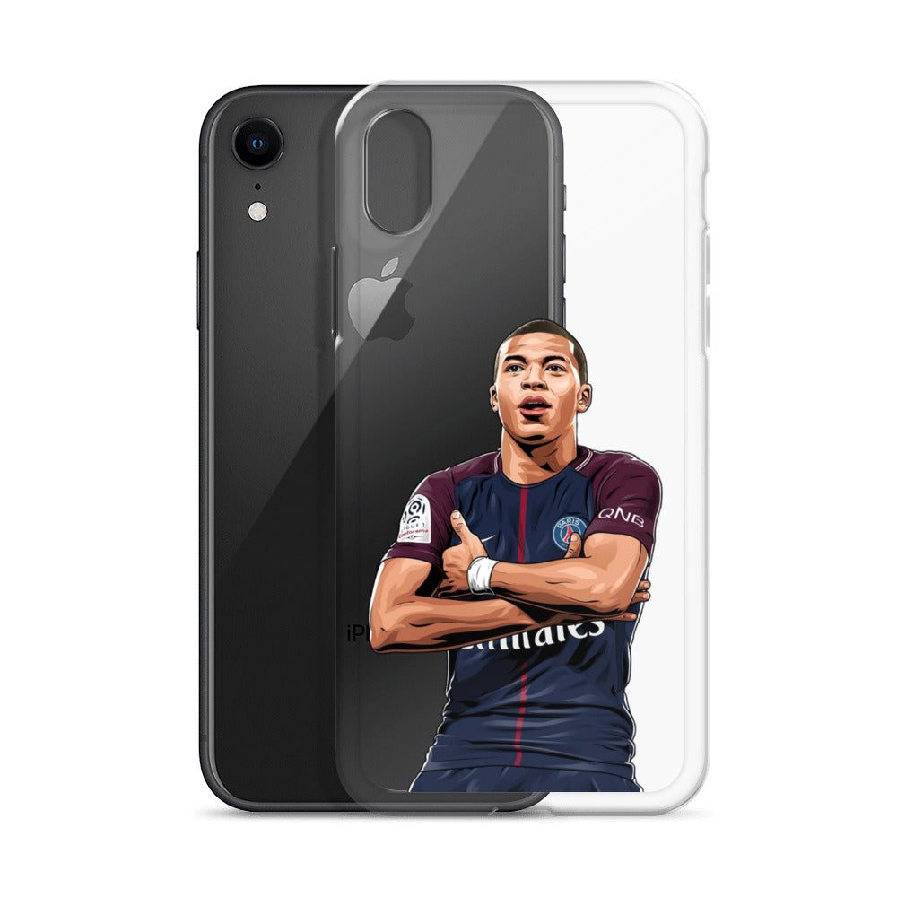 Mbappe Goal Celebration Clear Case for iPhone®