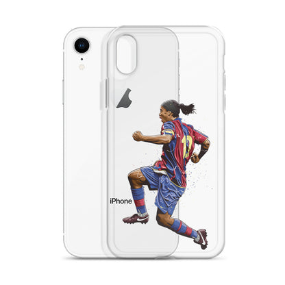 Ronaldinho Barca Clear Case for iPhone®