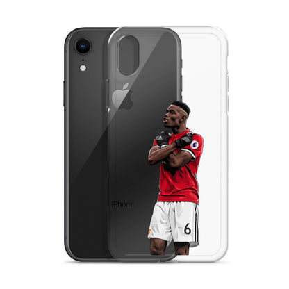 Pogba United #6 Clear Case for iPhone®
