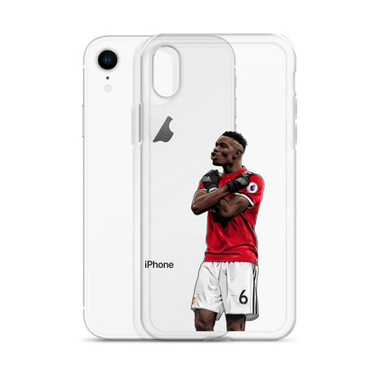 Pogba United #6 Clear Case for iPhone®