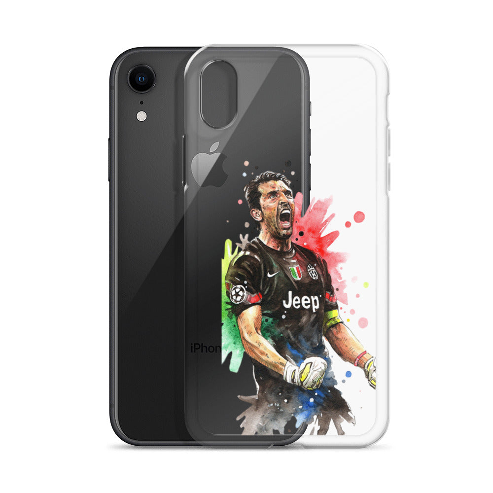 Buffon Juventus Vintage Clear Case for iPhone®