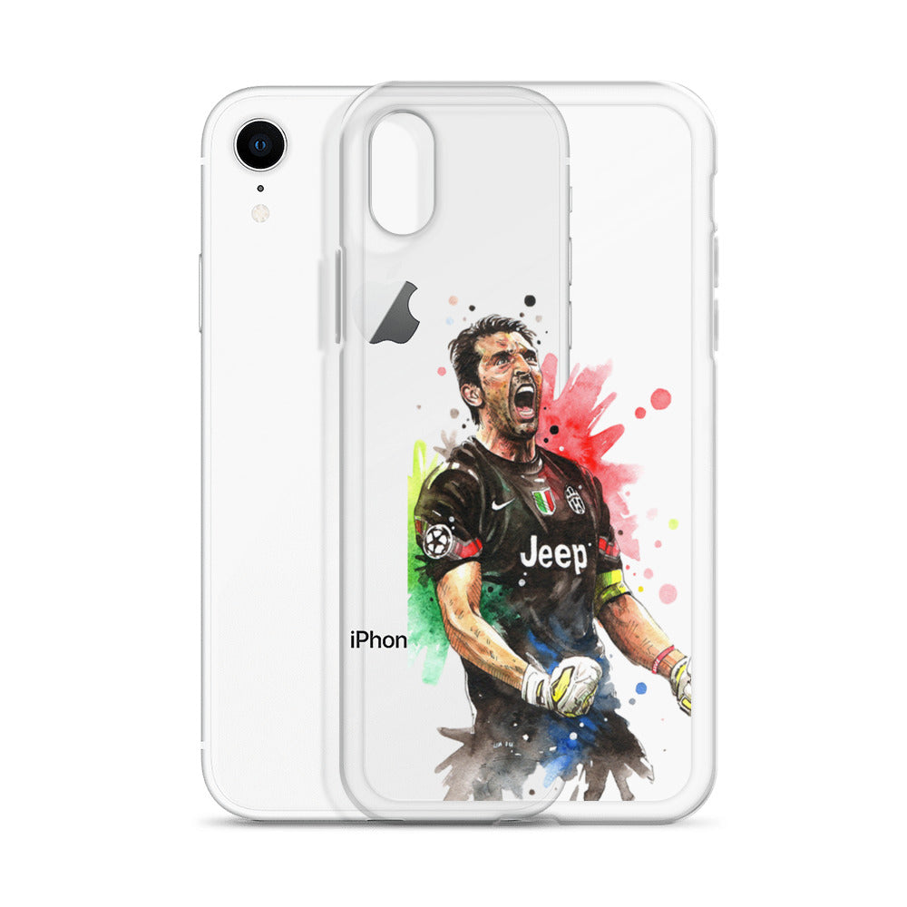 Buffon Juventus Vintage Clear Case for iPhone®