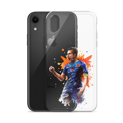 Netherlands Van Persie Vintage Clear Case for iPhone®