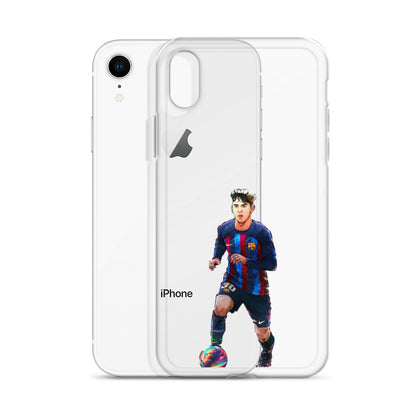 Gavi Barcelona Clear Case for iPhone®