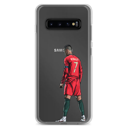 CR7 Free Kick Pose Portugal Clear Case for Samsung® - The 90+ Minute