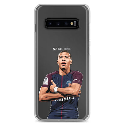 Mbappe Goal Celebration Clear Case for Samsung®