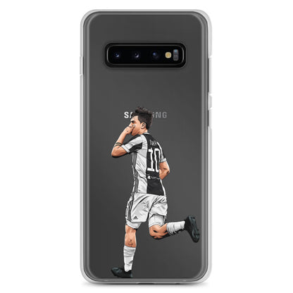 Dybala Mask Juve Clear Case for Samsung®