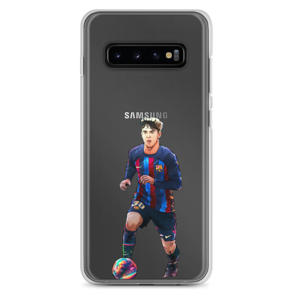 Gavi Barcelona Clear Case for Samsung®