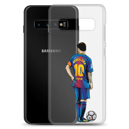 Messi's Last Game with Barcelona Clear Case for Samsung®