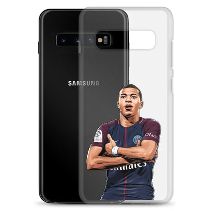 Mbappe Goal Celebration Clear Case for Samsung®