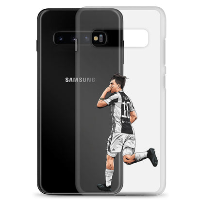 Dybala Mask Juve Clear Case for Samsung®