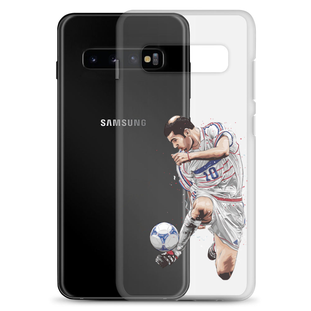 Zizou France Clear Case for Samsung®