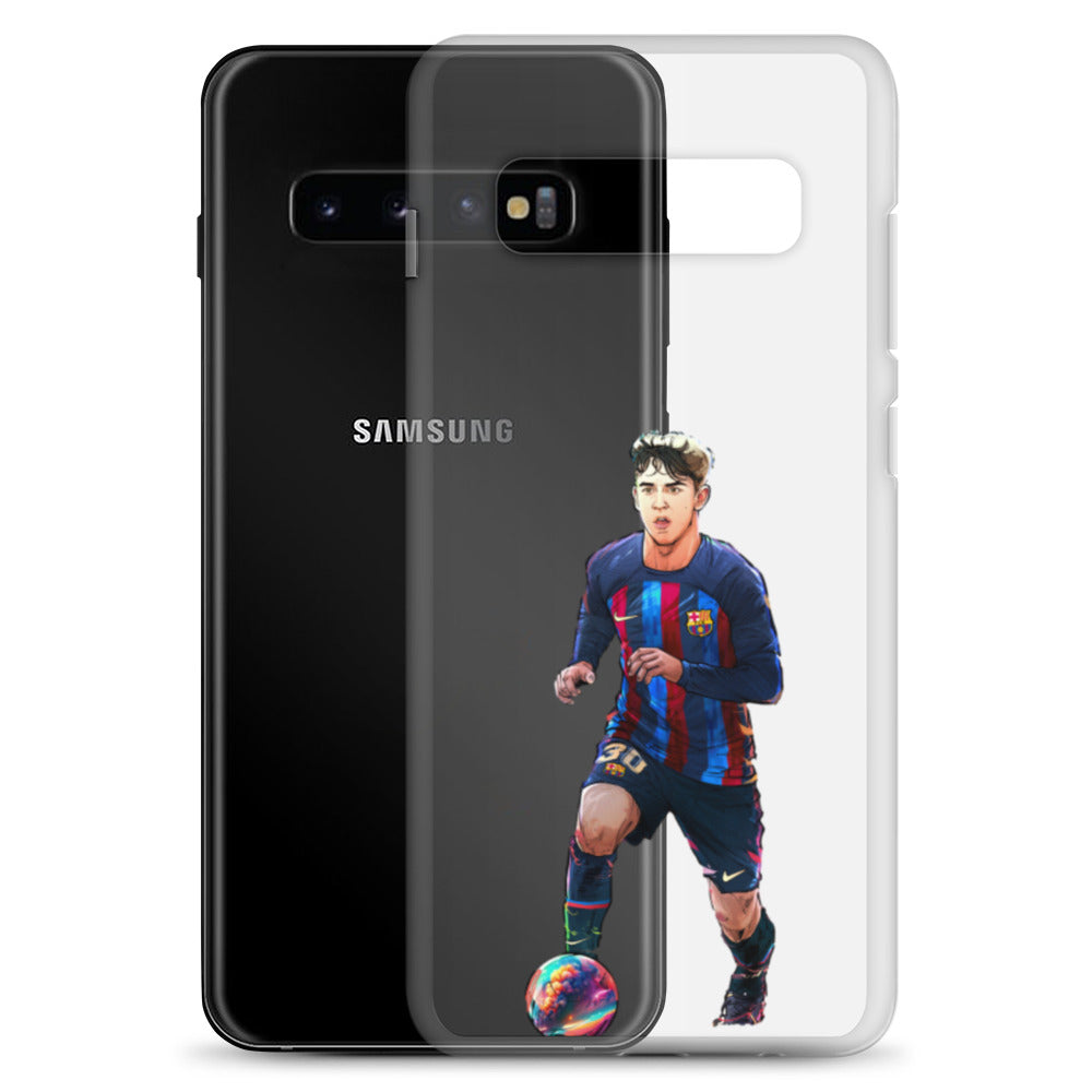 Gavi Barcelona Clear Case for Samsung®