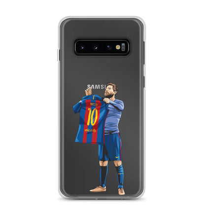 El Clasico Iconic Messi Celebration Clear Case for Samsung® - The 90+ Minute