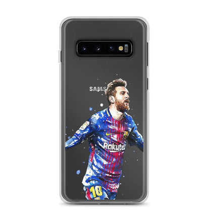 Lionel Messi Barca Vintage Clear Case for Samsung®