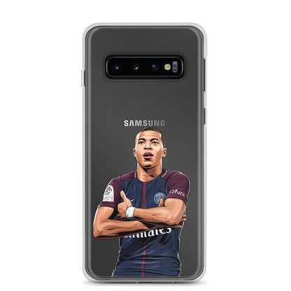 Mbappe Goal Celebration Clear Case for Samsung®