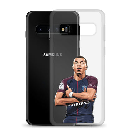 Mbappe Goal Celebration Clear Case for Samsung®