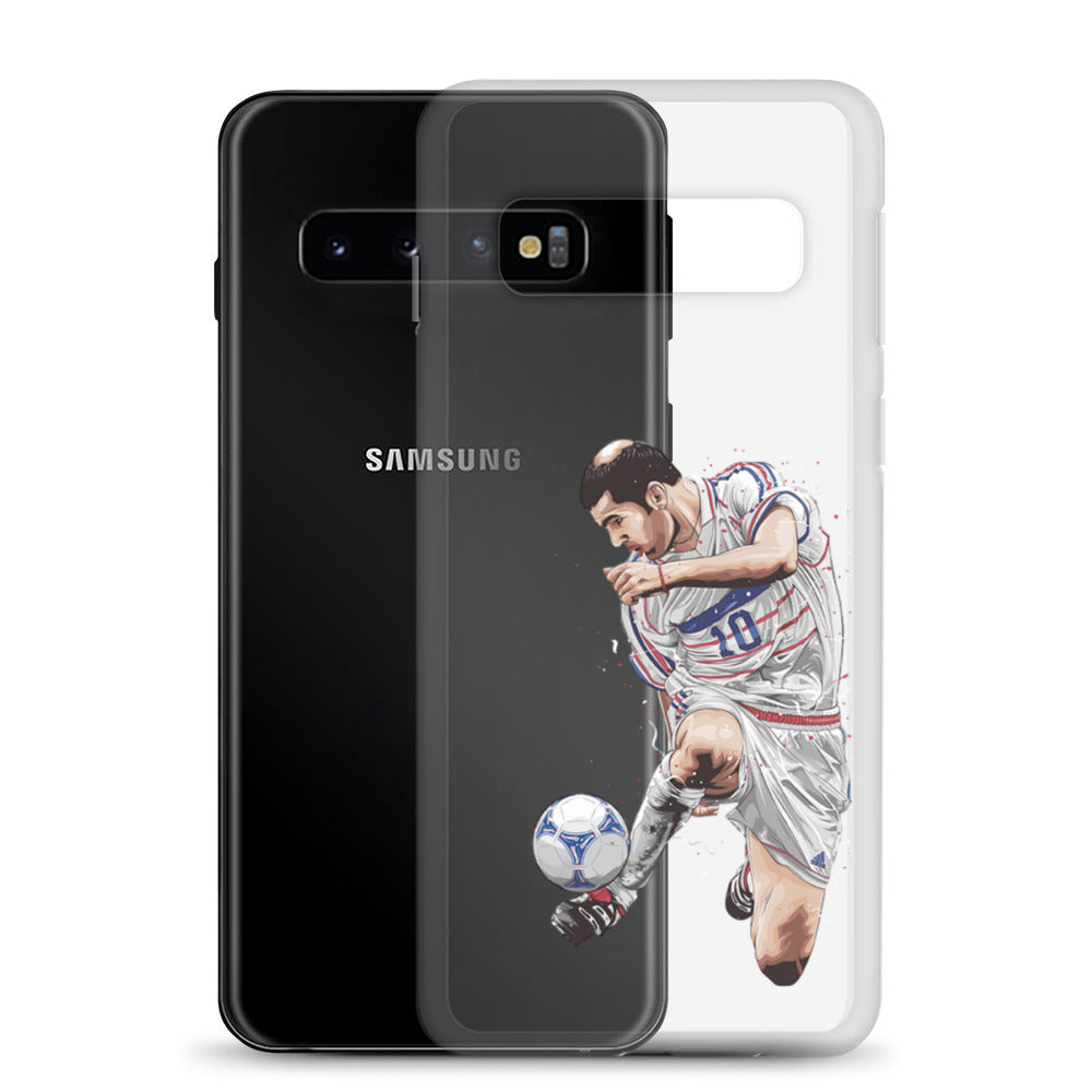 Zizou France Clear Case for Samsung®